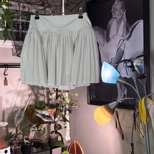 Suzette Sport Pleated Tennis Skirt Skort Size M Lavender Athleisure Activewear